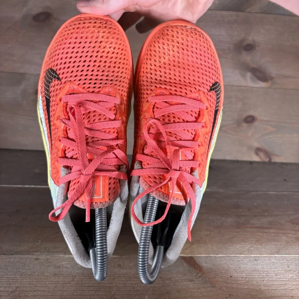 nike metcon 6 womens size 6 shoes orsnge athletic lifting training sneakers